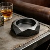 2pcs Silicone Resin Ashtray Molds Set for DIY Diamond Square