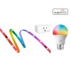 Ecosmart Hubspace Starter Kit 6.5" RGBWIC strip light, A19 Bulb,