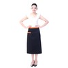 Switchon one Waterproof Bib Apron Plus one Waist Apron Black