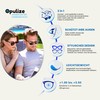 Opulize Zen 4er-Pack Lesebrille Mit Sonne Leser Schwarz Braun Kristall