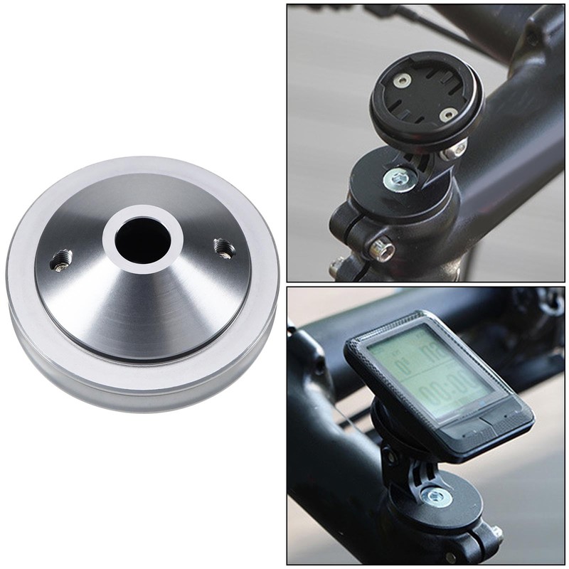 EMSea Bicycle Computer Mount Adapter Top Cap Aluminium Alloy Holder