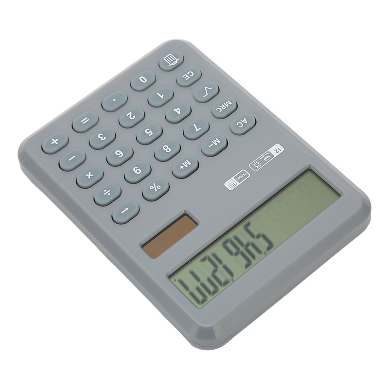 Calculator with Notepad 12 Digits Large Display Support Solar and