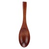 5Pcs Wooden Spoons Natural Safe Comfortable Light Weight Delicate Sturdy