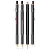 rOtring 800 Mechanical Pencil 0.7mm 1904446 Black Metal Barrel with