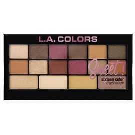 L.A. COLORS Sweet! 16 Color Eyeshadow, Brave C30467