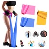 MUNSKT 3 Pcs 1.5m Resistance Bands, Stretch Bands for Exercise,