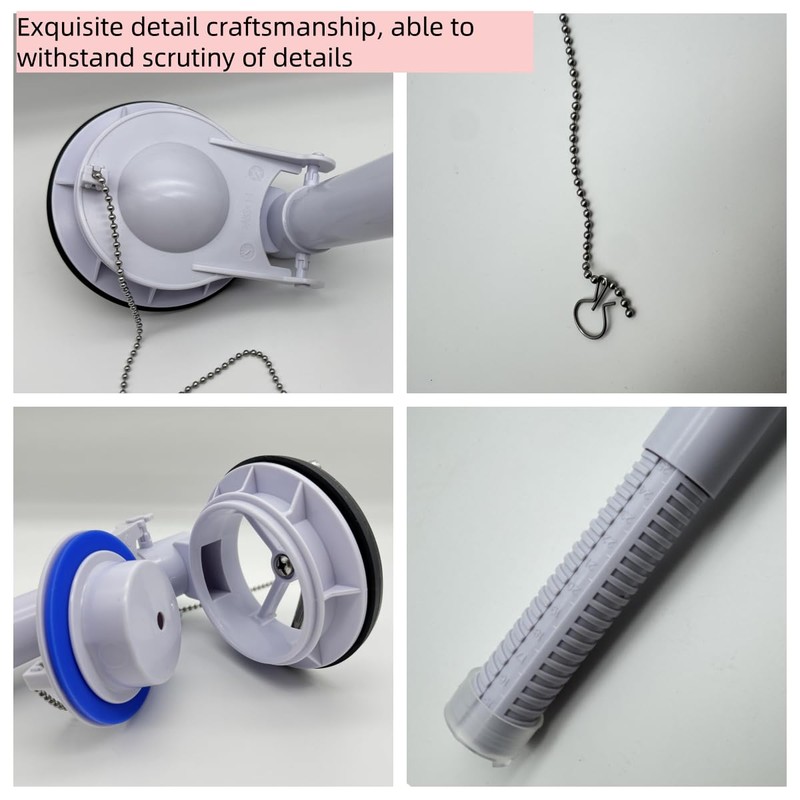 3-Inch Flush Valve for One Piece Toilets,Universal Adjustable Toilet Flush