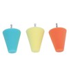 3PCS Hub Conical Polishing Sponge Buffing Foam Pad Wheel Care