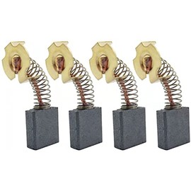 Qissiq 614367-00 Carbon Brush for DeWALT D24000/DW713/DW715/DW716 (4 Pack)