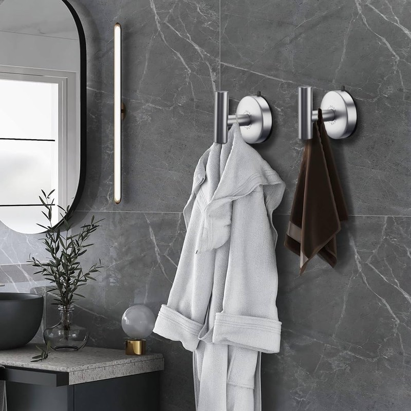 DGYB Large Suction Cup Hooks for Shower Set of 4