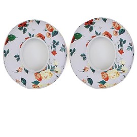 SINOWO Ersatz-Ohrpolster für Beats Solo 2 & Solo 3 kabellose On-Ear-Kopfhörer, Solo2 Solo3 Ohrpolster mit Geräuschisolierung, Memory-Schaum, weiches Protein-Leder (weiße Blume)