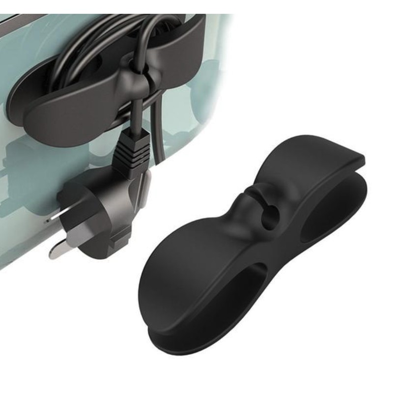 Adhesive Cord Organizer for Kitchen Appliances – Reusable Cable Winder