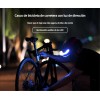 Casco De Bicicleta Con Luz Led Y Gafas Desmontables Adulto