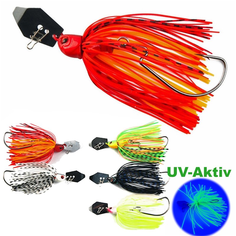 Njord Kalastus Chatterbait Artificial Bait Set of 5 in Box