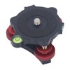Camera Tripod Head Leveling Base, Leveler Aluminum Alloy Bubble Standard