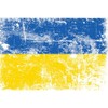 CafePress Stand with Ukraine Sticker Rectangle Bumper Sticker Car Decal
