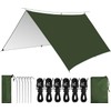 KOIUEYW Tarp Waterproof 3 x 3/3 x 4/3 x 5