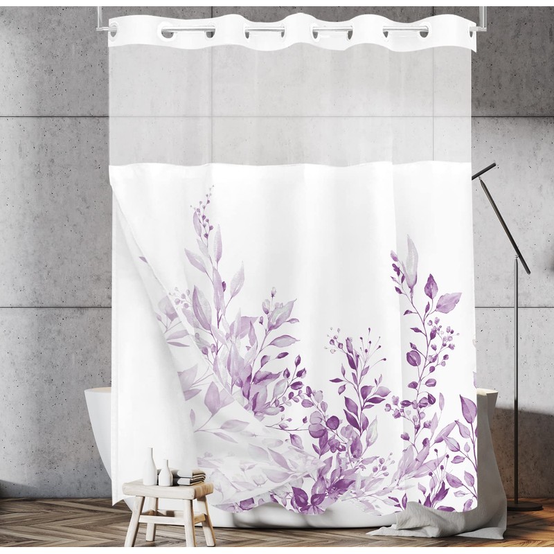 Tititex No Hooks Snap in Liner Lilac Light Purple Eucalyptus