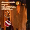 Fantasmas Colgante Luz Sonido Halloween Decoracion Exterior