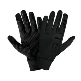 BIOTEX Thermal Touch Winterhandschuhe mit Touchscreen-Technologie, technische Sportunterwäsche, ideal für Radfahren, MTB, Laufen und Walking, Schwarz, M