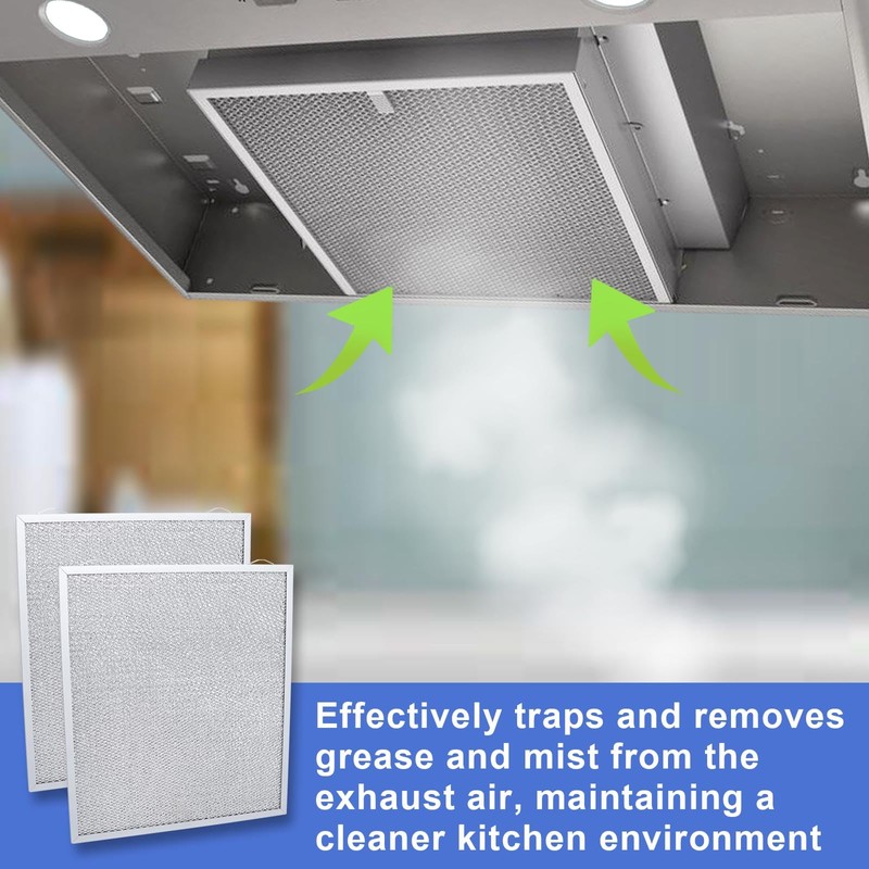 S99010430-002 Range Hood Filter 15-3/4" x 13-7/8" x 3/8", 2