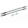S Sentinel Parts Left and Right Support Tailgate Cable Set