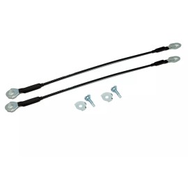 S Sentinel Parts Left and Right Support Tailgate Cable Set for Ford F150 F250 F350 F450 F550