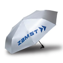 ZAMST Wide Sunshader 387100 Parasol, Folding Umbrella, Diameter 51.2 inches (130 cm), Heat Protection, UV Protection, UPF50+ UV Protection, Light Blocking, Golf, Tennis, Men's, Sports Watching, Daily