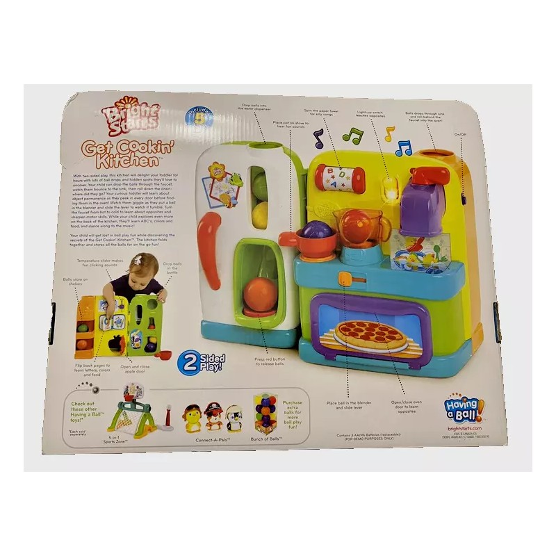 Bright Starts Get Cookin' Kitchen Toy Multi-Colored