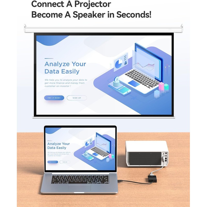 GANA USB to HDMI Adapter