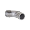 Beduan Stainless Steel Elbow 1" Hose Barb x 3/4" Male