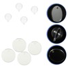 ULTECHNOVO 4pcs Floating Double-Sided Betta Fish Training Mirrors Aquarium Accessories