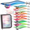 Fishing goo! Egi Egging Lures, Set of 5, 10 Pieces,