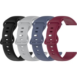 Chofit Compatible with aeac AR-01 Smart Watch Bands,Soft Silicone Wristband Adjustable Quick Release Replacement Watch Band Strap for aeac AR-01 Smartwatch Accessories