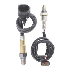 higherbro 2PCS Oxygen O2 Sensor 1 & 2 for 2017-2021 Ford Edge Escape 2.0L; 2016-2021 Ford Explorer 2.3L Upstream + Downstream