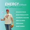 Nectr Nectr Nootropic Energy Pouches, Focus & Energy, Fresh Mint,
