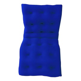 San José Cojín Respaldo Completo Micro Esferas - Asiento Soporte Color Azul Rey