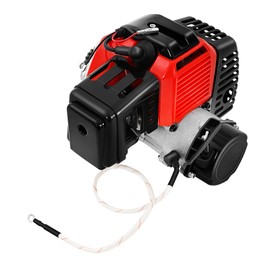 JAYGOVAN 49CC 2 Stroke Engine Motor Gasoline Engine Single Cylinder Pull Start Motor Mini Gas Powered Engine Motor Kits for Dual Sport Motorcycle, Motocross Motorcycle, Road Motorcycle, Scooter
