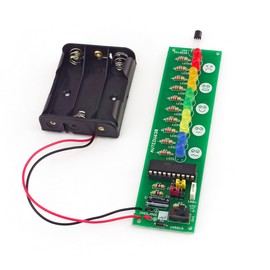 AVTEDU630 KIT DIY ThermoEmoticon, LED Thermometer, Thermometer DIY, Electronics Kit, Electronics Craft Kit, Practice Board for Beginners