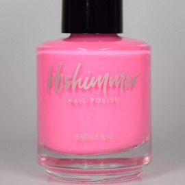 KBShimmer Pink Or Swim Nail Polish- 0.5 oz Full Sized Bottle