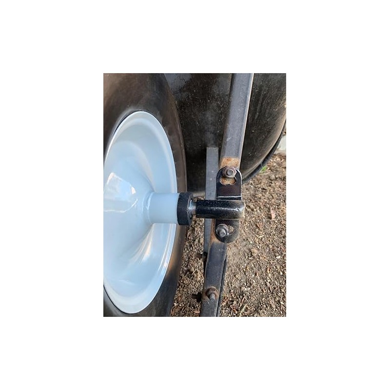 Corona 2506-89 - Axle & 2 Brackets - Heavy-Duty Steel