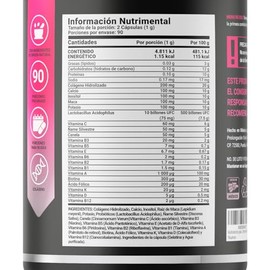B Life Company Multivitamínico para Mujer Mayor de 40 años con 180 Cápsulas. Ingredientes naturales: Colágeno, Inositol, Maca, Probioticos. Womens Mul