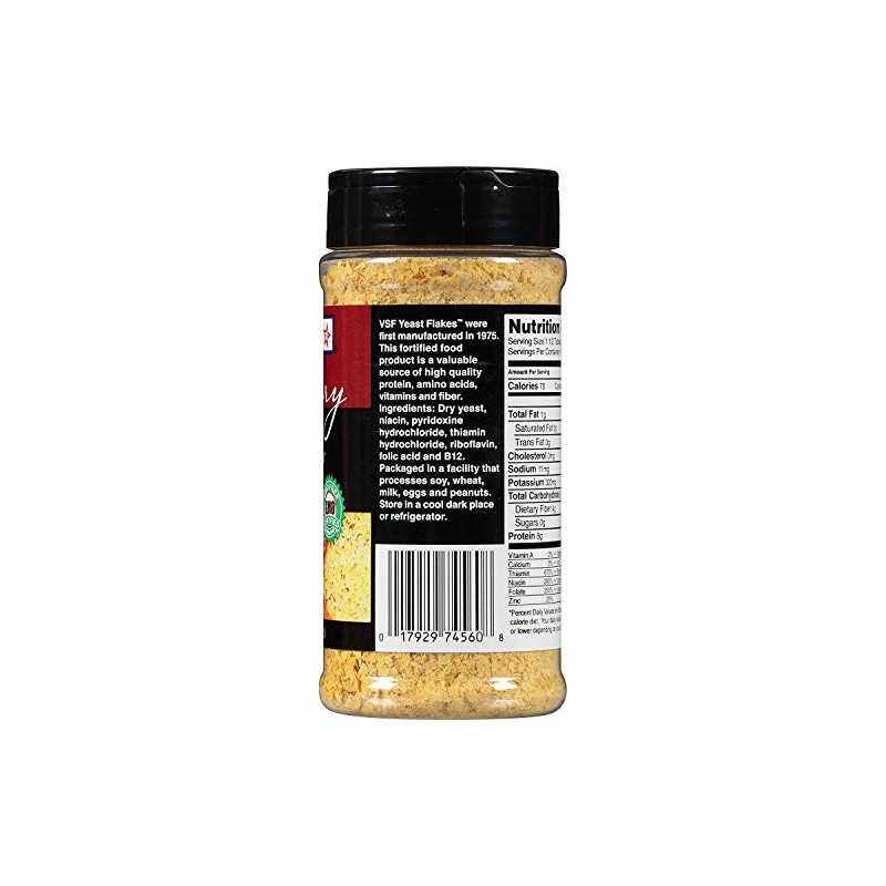 Red Star Nutritional Yeast VSF Mini Flake 5oz (pack of