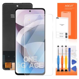 Para Moto One 5G Ace - visualización de repuesto para Moto One 5G Ace LCD XT2113-2 XT2113-1 LCD digitalizador de visualización táctil