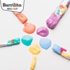 Barrilito Pintura Témpera gouaché color Negro, 6 botes de 37ml.