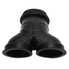 Carburetor Intake Manifold Dual Intake Boot Adaptor Rubber Replacement for