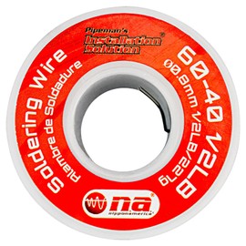 INSTALLATION SOLUTION 60-40 Rosin Core Solder Wire for Electrical Soldering (60-40 1/2LB), 1/2 lb, 60% Rosin Core 40% Lead, 0.8 mm