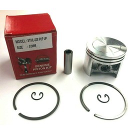 Pop Up Piston Compatible With Stihl 038 Magnum 52mm Replaces #1119-030-2002 Extra Compression And Power. Two Day Standard Shipping To All 50 States!