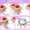 Tomylv Charm Bracelet Making Kits Jewellery Making Kit for Girls
