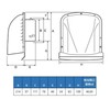 UK Medium Notebook with Hood Awesome Hood Bis Removable Metallic